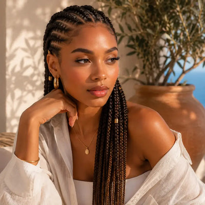 TRESSES AFRICAINES : IDÉALES EN CAS DE FORTE CHALEUR