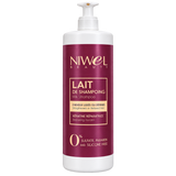 Lait de shampoing format 1L dédié aux cheveux lissés enrichi en kératine réparatrice