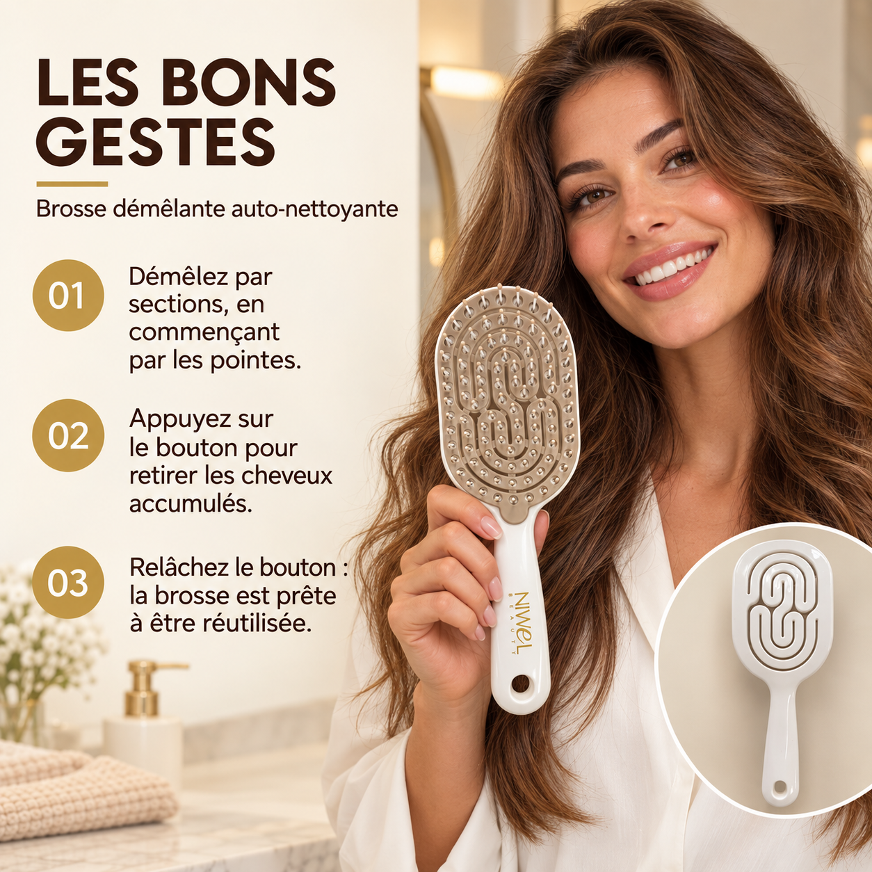 Brosse démêlante