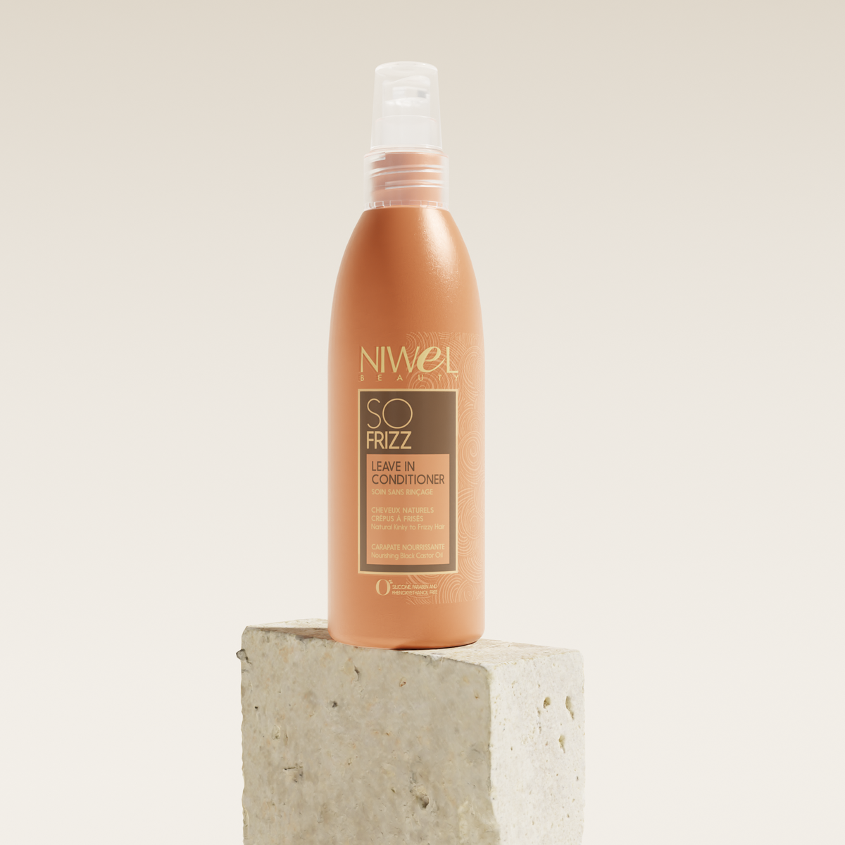 le spray parfait pour cheveux afro et crépus à base de l'huile de carapate 