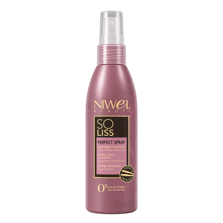 Spray protecteur de chaleur pour tous types de cheveux