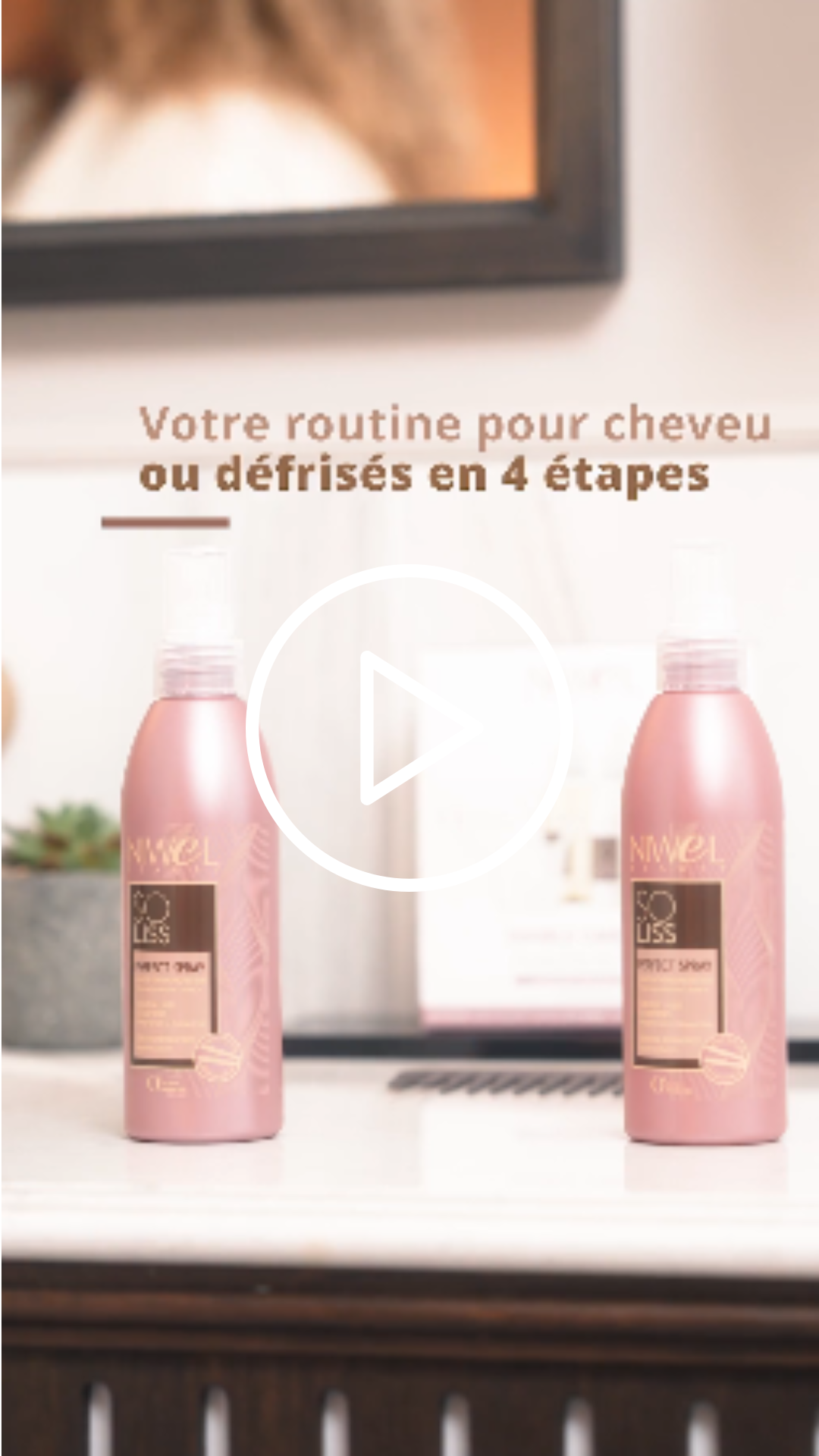 routine réparation et protection pour cheveux enrichie en kératine 