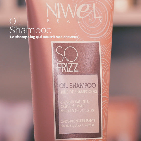 shampoing nourrissant et réparateur pour cheveux frisés 