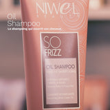 shampoing nourrissant et réparateur pour cheveux frisés 