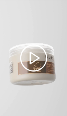 Crème de nuit nourrissante pour cheveux crépus 