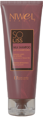 shampoing réparateur à base de kératine